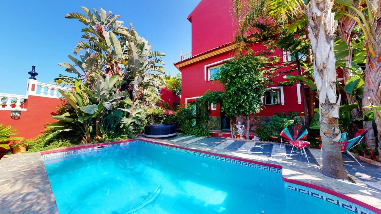 Majestic Villa By The Beach Heated Private Pool & Jacuzzi Беналмадена Екстериор снимка